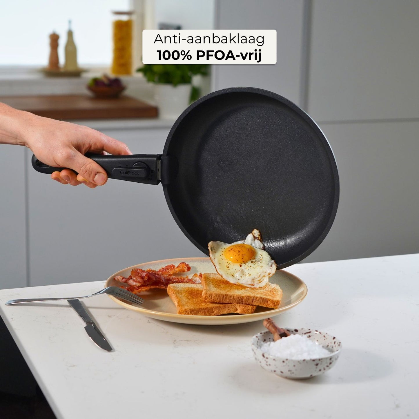 CuliStack Essential Pannenset (8-delig)