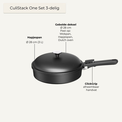 CuliStack One Set (3-delig)