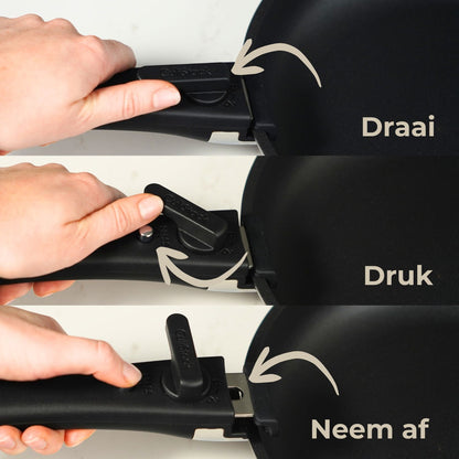 CuliStack Essential Pannenset (8-delig)