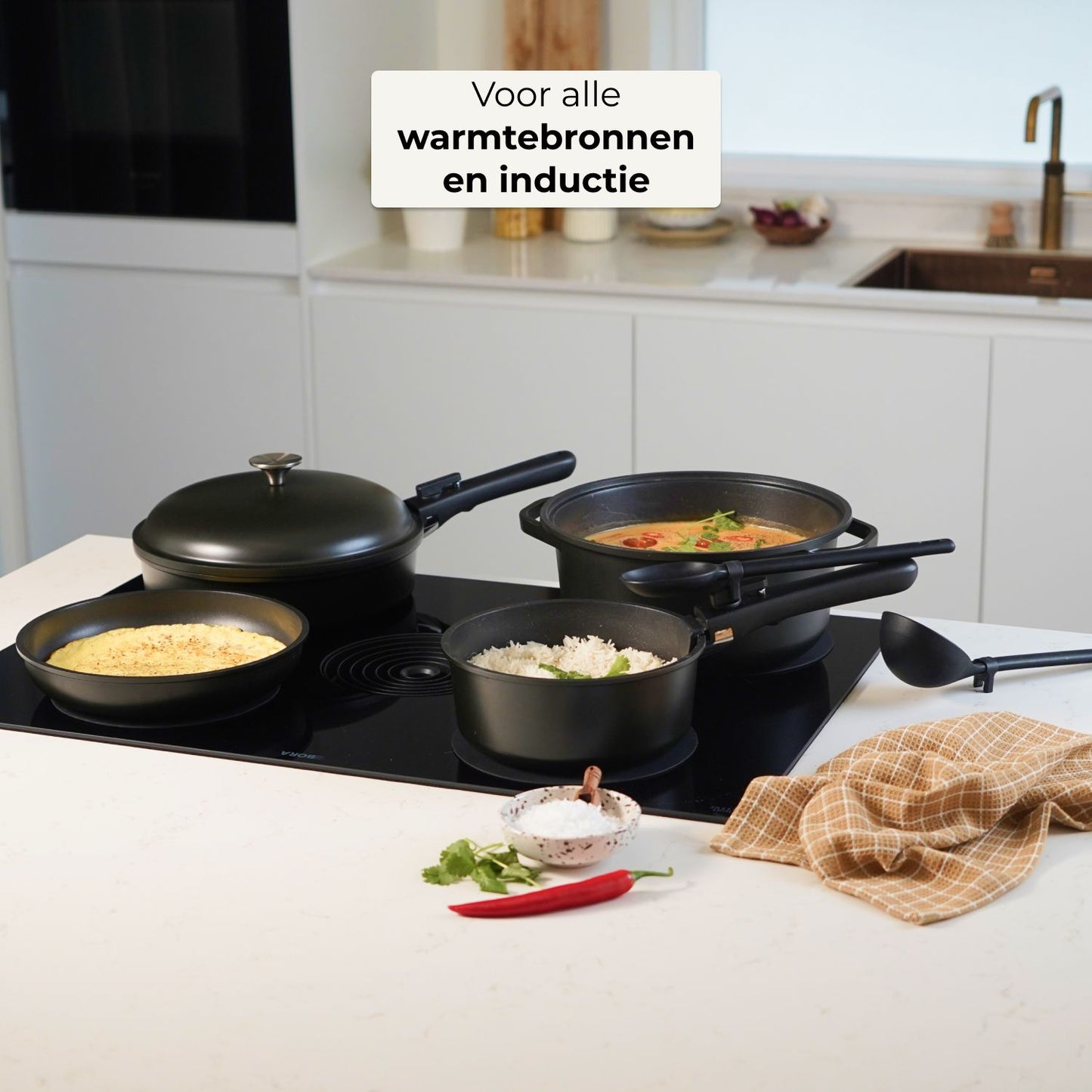 CuliStack Pro Pannenset (12-delig)